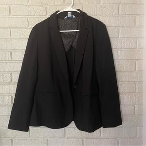 Old Navy L Black Blazer Like New! Super comfy fabric with stretch
